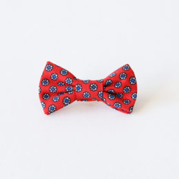 RD小花リボンブロ-チ・画像