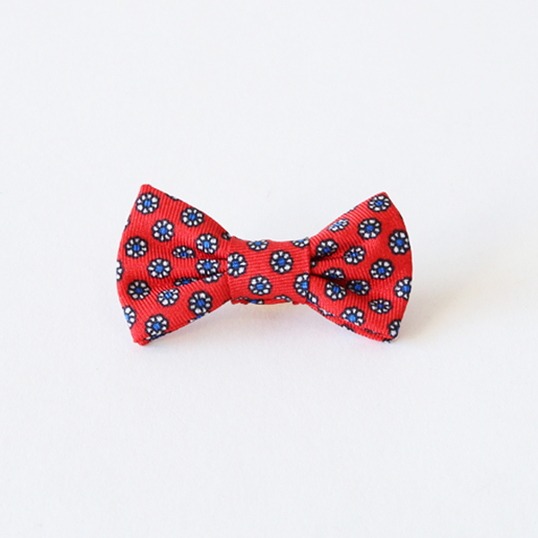 RD小花リボンブロ-チ・画像