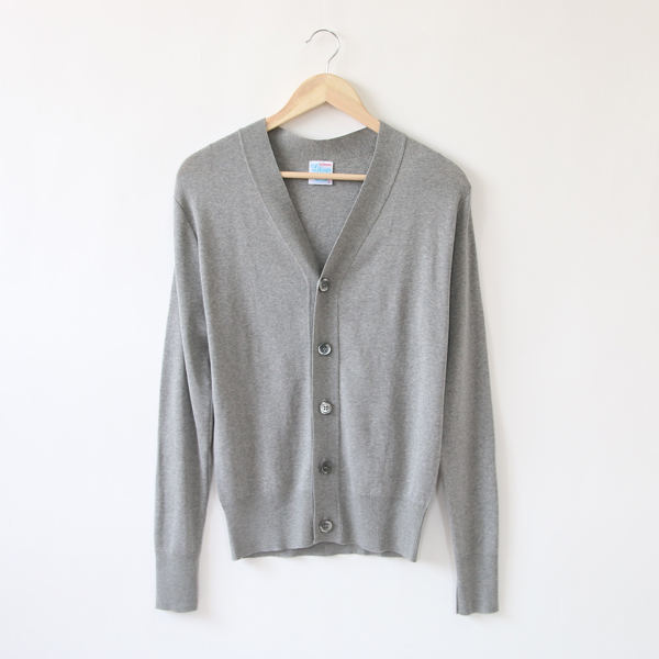 Grey LHENRI コットン カ-ディガン・画像