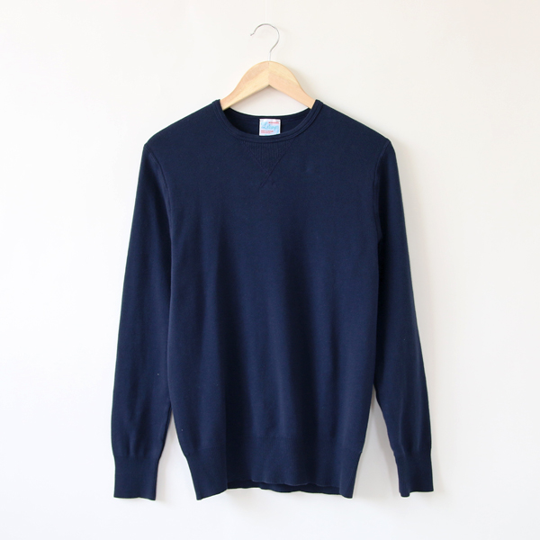 Navy LCLAUDE スウェット クル-ネック・画像