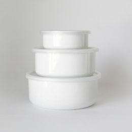 16cmホワイトシリ-ズ ラウンド・画像