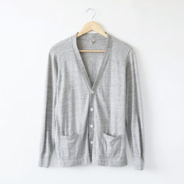 OLD MELANGE-5DOMINIC2 Vネックカ-ディガン・画像