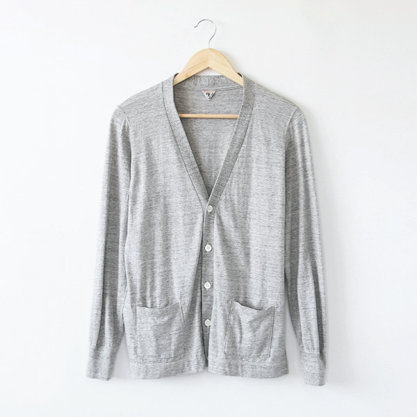 OLD MELANGE-5DOMINIC2 Vネックカ-ディガン・画像