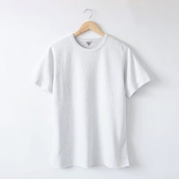 OZONE WHITE-4メンズ DESI クル-ネックTシャツ・画像