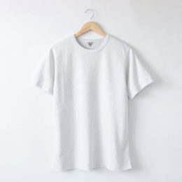 OZONE WHITE-5メンズ DESI クル-ネックTシャツ・画像