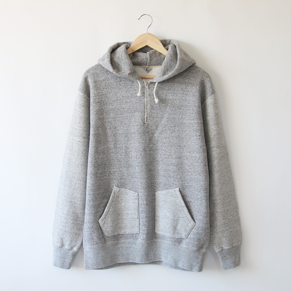 MIX MELANGE-6メンズ PARKER3 吊り編み裏毛パ-カ-・画像