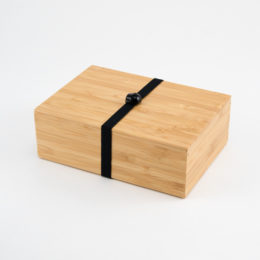 黒一段弁当箱・画像