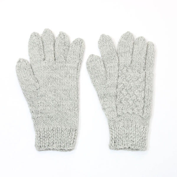 LTGREYメンズ ニットグロ-ブ・画像