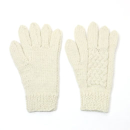 ECRUメンズ ニットグロ-ブ・画像