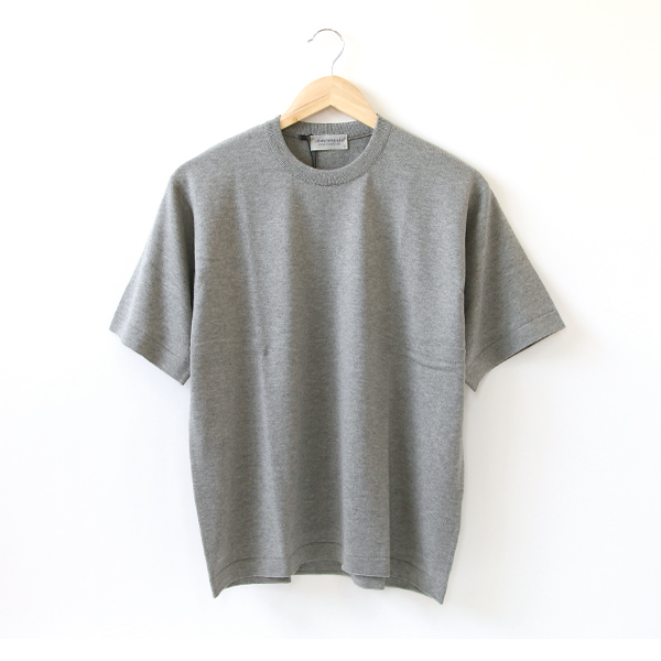 SILVER/S24Gコットン SHORT SLEEVES・画像