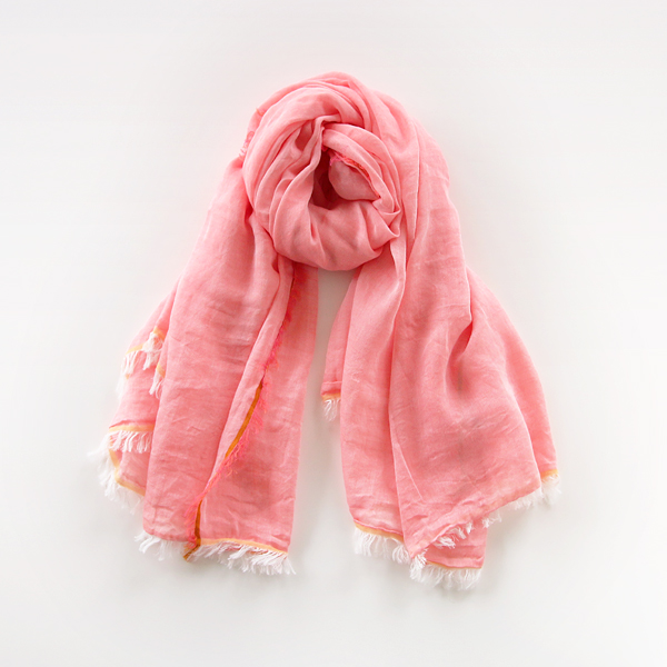 コットンリネンスト-ル PINK・画像