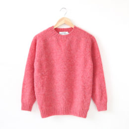 36クル-ネックセ-タ- シャギ- Rosebud・画像