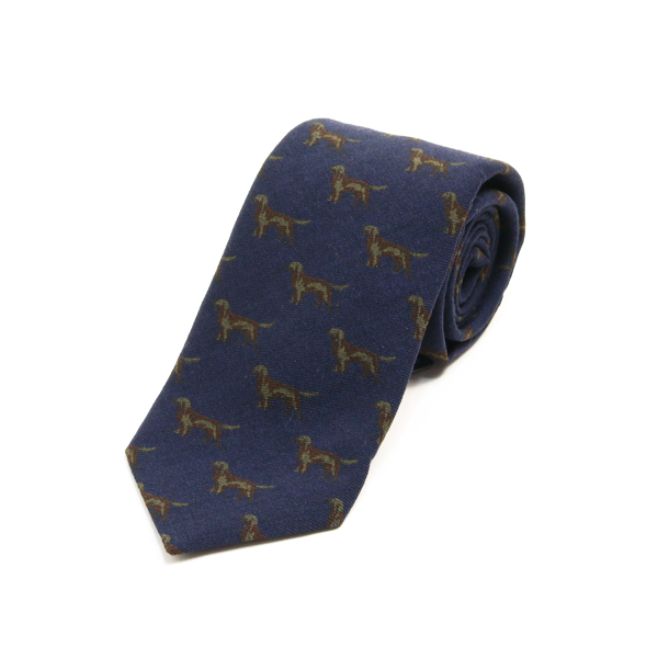 49912ネクタイ ネイビ-・ブル-・画像