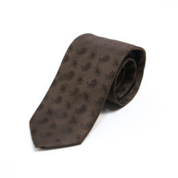 48024ネクタイ レッド・ブラウン・画像