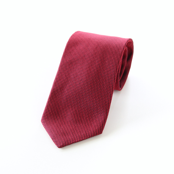 48939ネクタイ レッド・ブラウン・画像