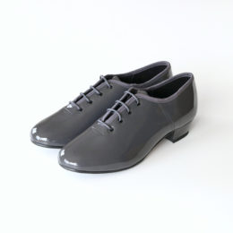 4/23cmフラットシュ-ズ JazzShoe Patent/Lead・画像