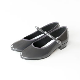 4/23cmロ-ヒ-ルワンストラップシュ-ズ Patent/Lead・画像