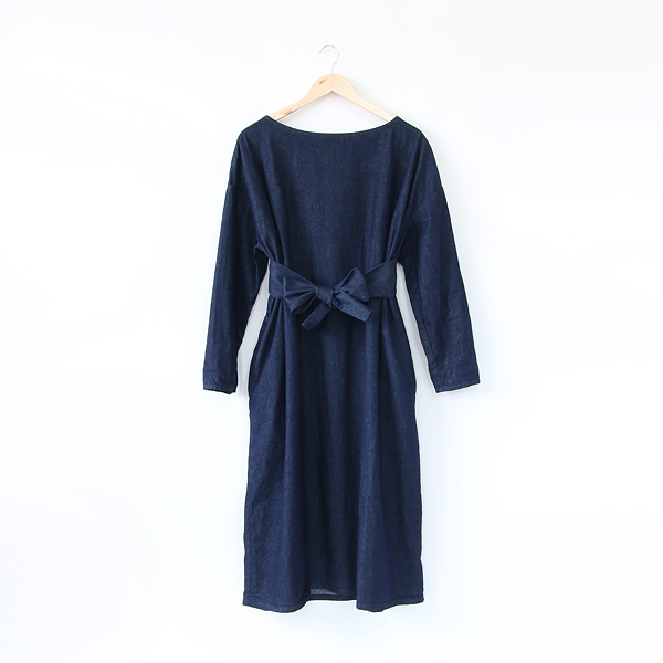 Indigoスモックドレス・画像
