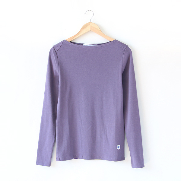 PRUNE無地ボ-トネックL/S LADIES・画像