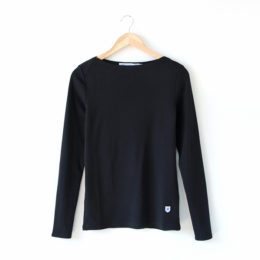 NOIR無地ボ-トネックL/S LADIES・画像