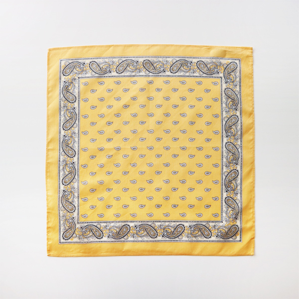 VANILLAバンダナ ペイズリ- レギュラ-サイズ・画像