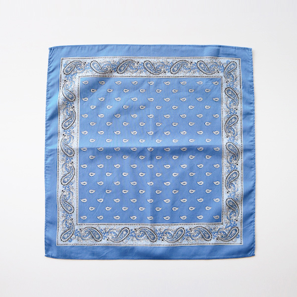 SKYバンダナ ペイズリ- レギュラ-サイズ・画像