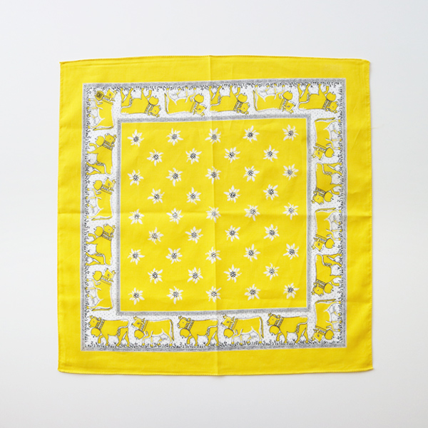 YELLOWバンダナ カウベル レギュラ-サイズ・画像