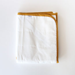 ダブルガ-ゼ敷きパッド 5重合わせ（100×210-）・画像