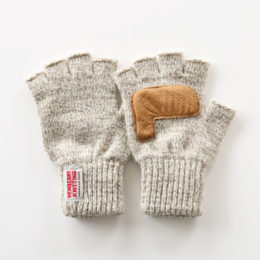 Otamealユニセックス 指なしニットグロ-ブ・画像