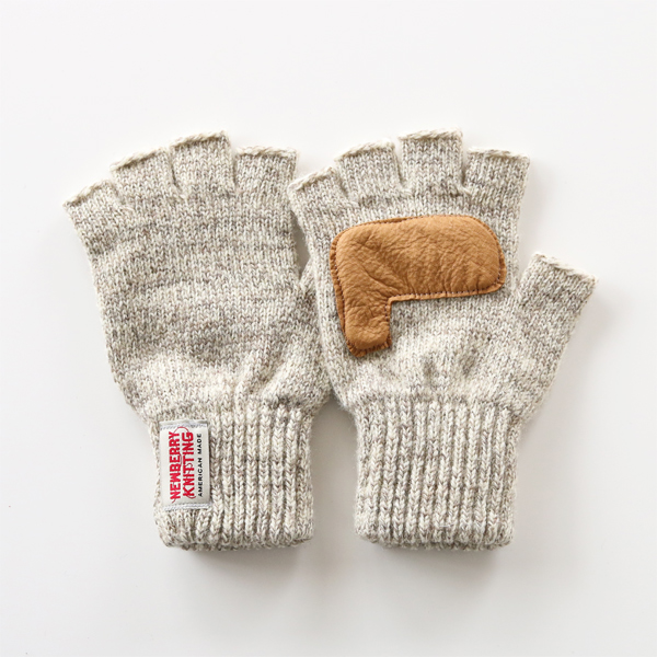 Otamealユニセックス 指なしニットグロ-ブ・画像