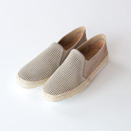 SALVIA SUEDE 401135 メンズ メッシュスリッポン・画像