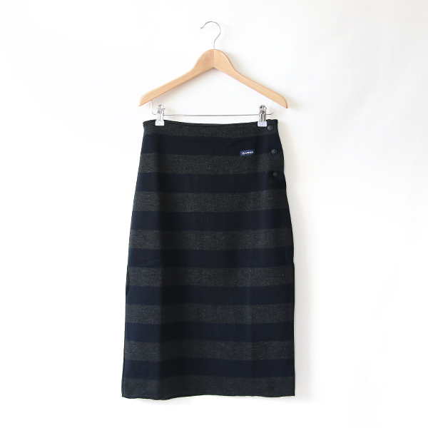 ANTHRACIETE983/MARINELe minor ニットボ-ダ-スカ-ト LEF173013・画像