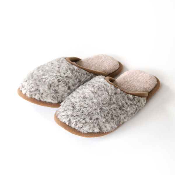 女性向けメリノスリッパ メランジュ・画像