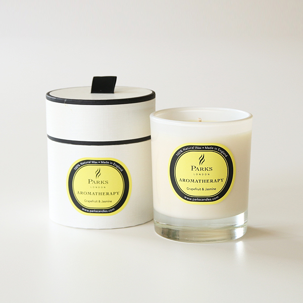 アロマテラピ-キャンドル グレ-プフル-ツ＆ジャスミン・画像