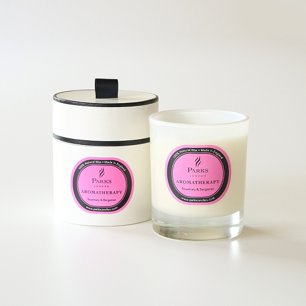 アロマテラピ-キャンドル ロ-ズマリ-＆ベルガモット・画像