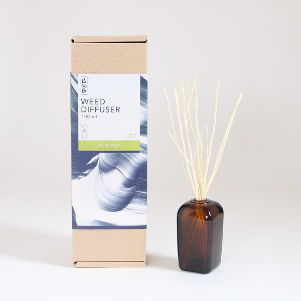 レモングラスリ-ドディフュ-ザ- アンバ-ボトル100ml・画像