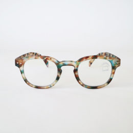 +3ブル-ライトカット付リ-ディンググラス C-BLUE TORTOISE・画像