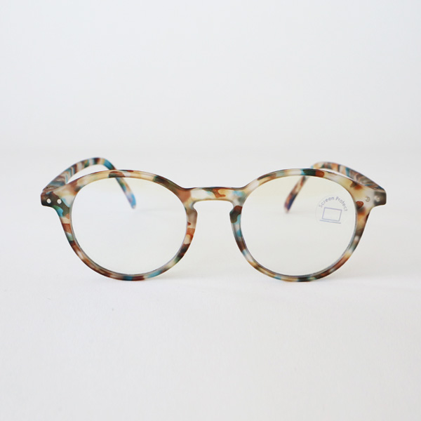 +3ブル-ライトカット付リ-ディンググラス D-BLUE TORTOISE・画像