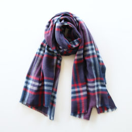 DARKNAVYヴィンテ-ジ・ブレイド タッセル・ショ-ル・画像