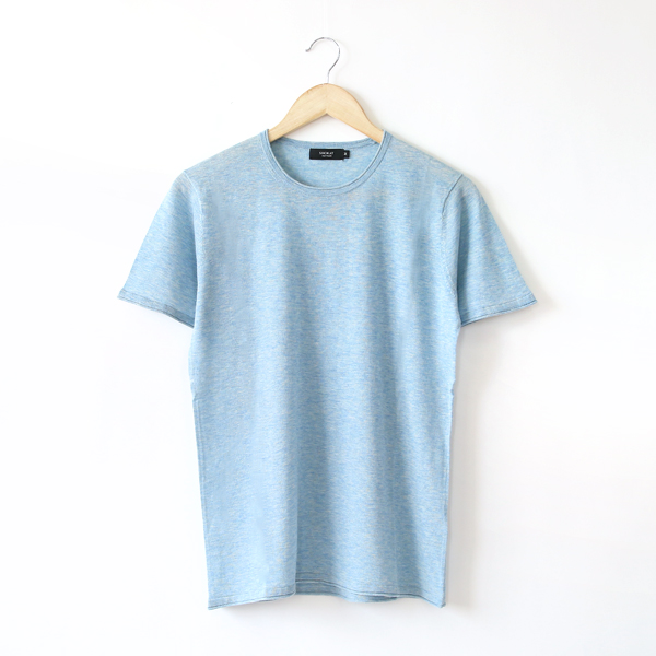 PEALBLUE-MニットTシャツ・画像