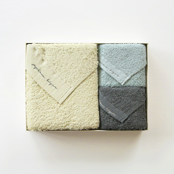 ス-ピマレジェ フェイス・バスタオルセット・画像