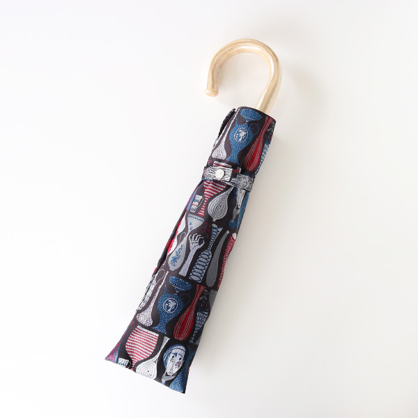 レッド×ブル-晴雨兼用折りたたみ傘 POTTERY・画像