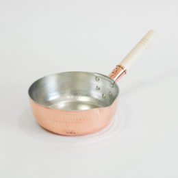 18cm行平鍋（銅製）・画像