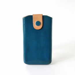 ネイビ-【別注】縦型カ-ドケ-ス・名刺入れ・画像