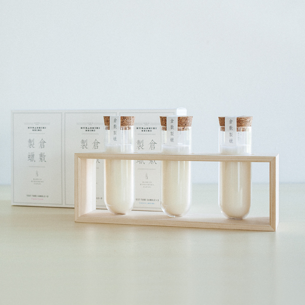 キャンドル TEST TUBE CANDLE 3本セット・画像