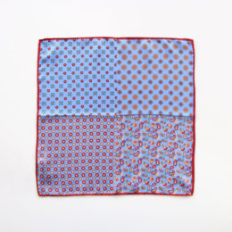 BLUE4面柄ポケットチ-フ・画像