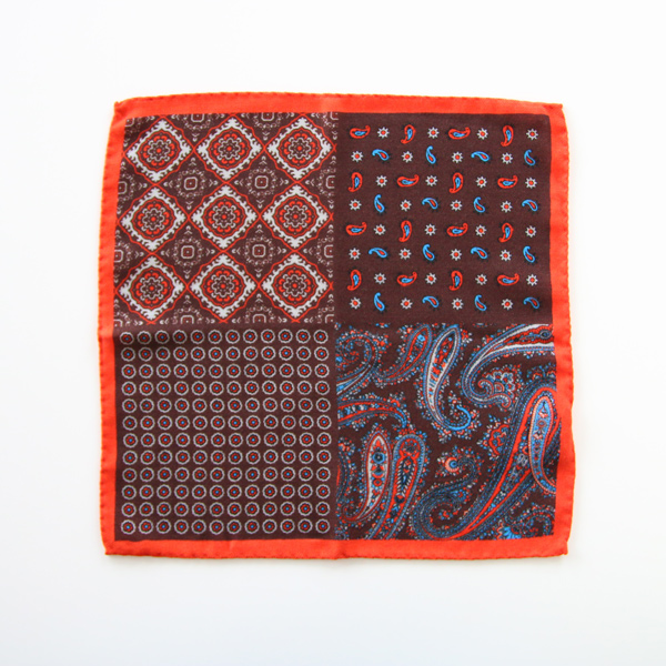 BROWN4面柄ポケットチ-フ・画像