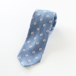 BLUE小紋ジャガ-ドネクタイ・画像