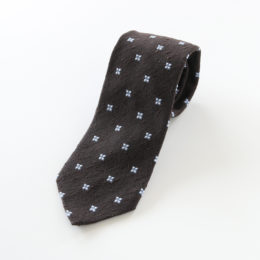 BLACK小紋ジャガ-ドネクタイ・画像