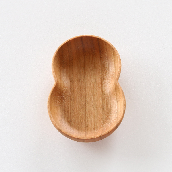 だるま桜豆皿・画像